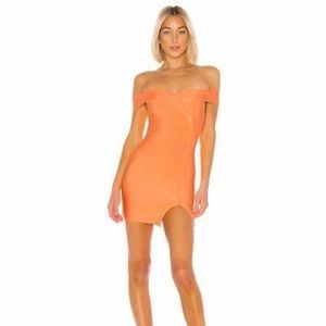 NWT superdown Elina Slit Bandage Dress Revolve